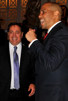 Mayor Nick Sacco with Corey Booker